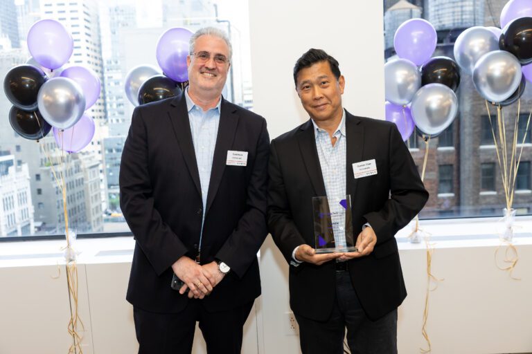 Gordon Chan and Todd Wolk - Orchestrade - "Best Solution for Energy Trading" at the TradingTech Insight USA Awards 2024