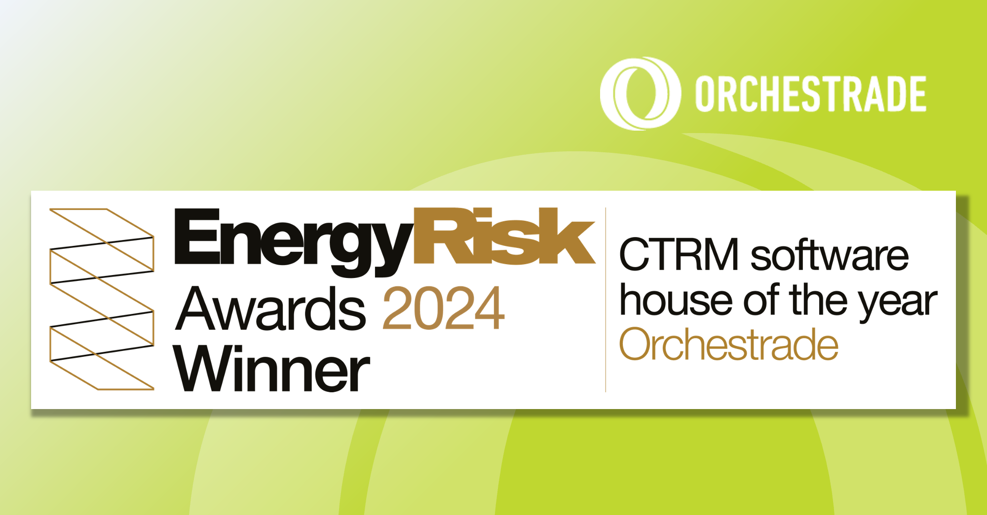 CTRM Software House of the Year - Energy Risk 2024