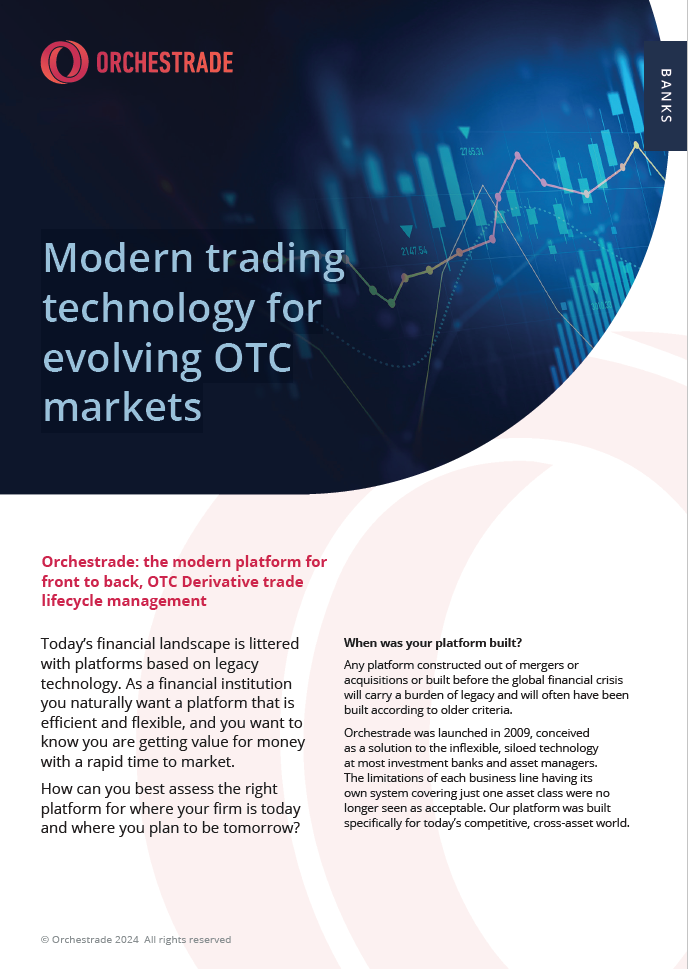 Modern trading technology for evolving OTC markets